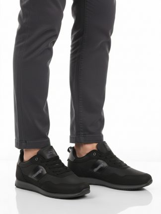 کفش اسپرت مردانه مشکی، سبک و انعطاف پذیر مدل Offense M اسلازنگر تصویر ۱