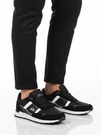 کفش اسپرت مردانه مشکی اسلازنگر تصویر ۱