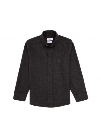 پیراهن پسرانه مشکی یو اس پولو
