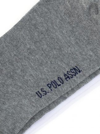 جوراب مردانه سفید یو اس پولو