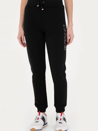 شلوار راحتی زنانه مشکی یو اس پولو