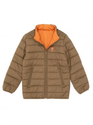 کاپشن پسرانه خاکی روشن یو اس پولو