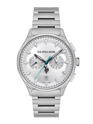 ساعت مچی مردانه خاکستری یو اس پولو