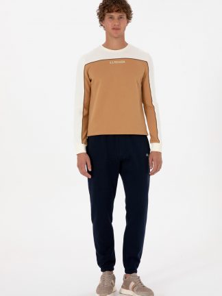 شلوار راحتی مردانه سرمه ای یو اس پولو