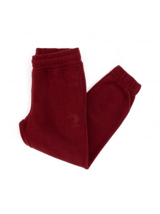 شلوار راحتی دخترانه زرشکی یو اس پولو