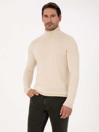 پلیور مردانه بژ کاشارل