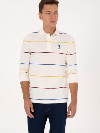 سویشرت مردانه کرم یو اس پولو