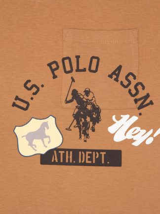 سویشرت پسرانه شتری یو اس پولو