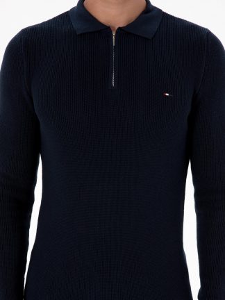 پلیور مردانه سرمه ای یو اس پولو