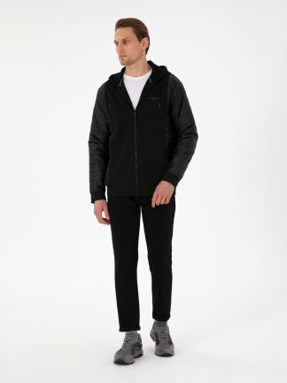 شلوار راحتی مردانه مشکی پیرکاردین