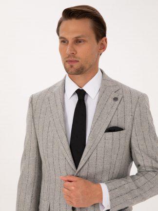 کت و شلوار مردانه خاکستری پیرکاردین