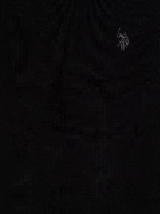 پلیور دخترانه مشکی یو اس پولو