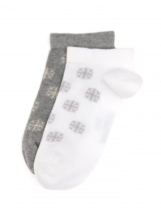 جوراب زنانه سفید پیرکاردین