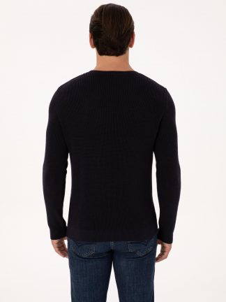 پلیور مردانه سرمه ای کاشارل