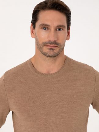 پلیور مردانه شتری کاشارل