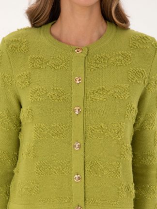 ژاکت زنانه سبز پیرکاردین