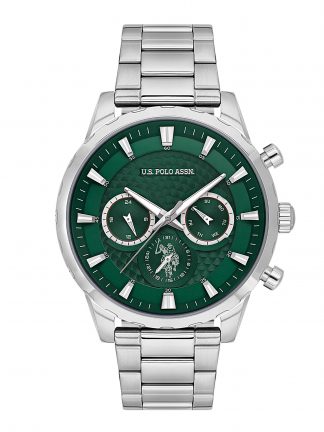 ساعت مچی مردانه خاکستری یو اس پولو
