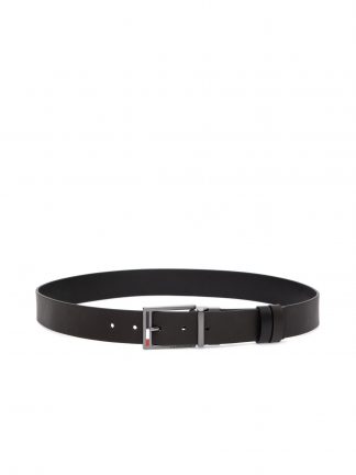 کمربند مردانه مشکی یو اس پولو