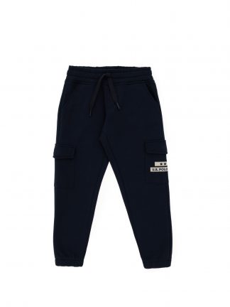 شلوار راحتی پسرانه سرمه ای یو اس پولو