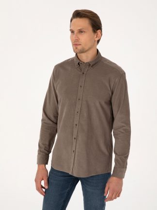 پیراهن آستین بلند مردانه راسویی پیرکاردین