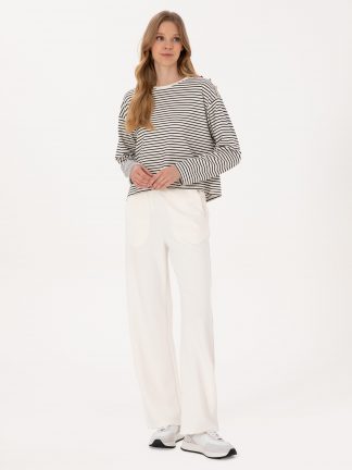 شلوار راحتی زنانه بژ پیرکاردین