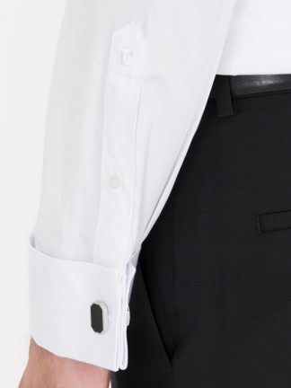 پیراهن رسمی مردانه سفید پیرکاردین