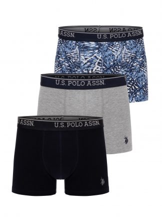 شورت مردانه آبی یو اس پولو