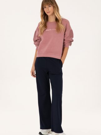 شلوار راحتی زنانه سرمه ای یو اس پولو تصویر ۱