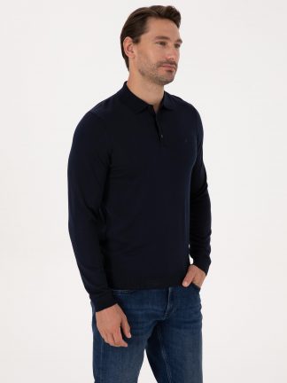 پلیور مردانه سرمه ای کاشارل