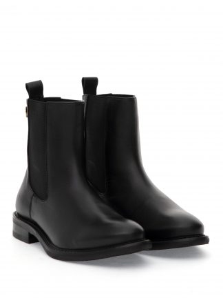 نیم بوت زنانه مشکی دو طرف کش پیر کاردین