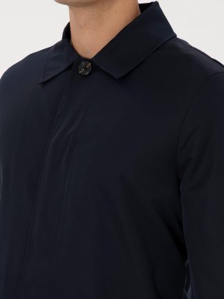 بارانی مردانه سرمه ای یو اس پولو