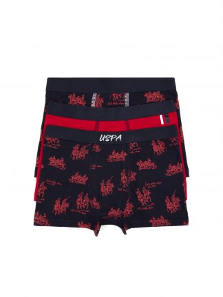 شورت پسرانه سرمه ای یو اس پولو