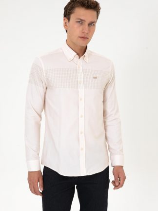 پیراهن آستین بلند مردانه یو اس پولو