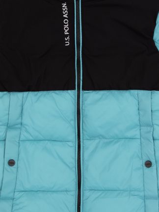 کاپشن پسرانه نعنایی تیره یو اس پولو