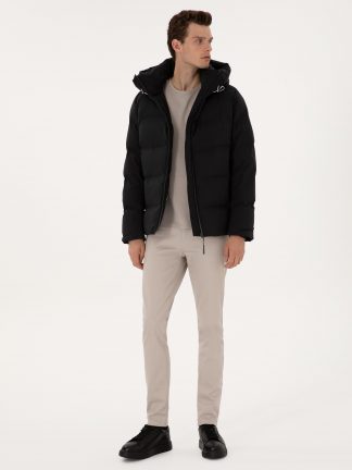 کاپشن مردانه مشکی پیرکاردین