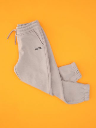 شلوار راحتی پسرانه طوسی یو اس پولو