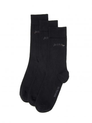 جوراب مردانه مشکی یو اس پولو