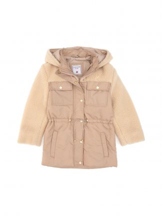 کاپشن دخترانه بژ یو اس پولو