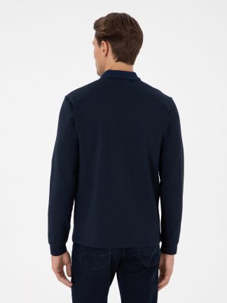 سویشرت مردانه سرمه ای تیره پیرکاردین