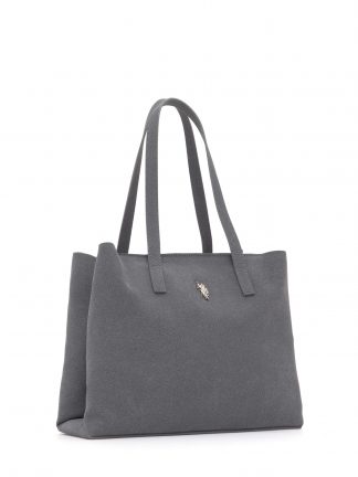 کیف دستی زنانه خاکستری یو اس پولو