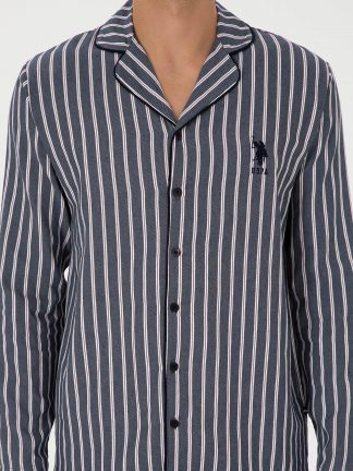 لباس راحتی مردانه سرمه ای یو اس پولو