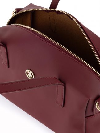 کیف دستی زنانه زرشکی یو اس پولو