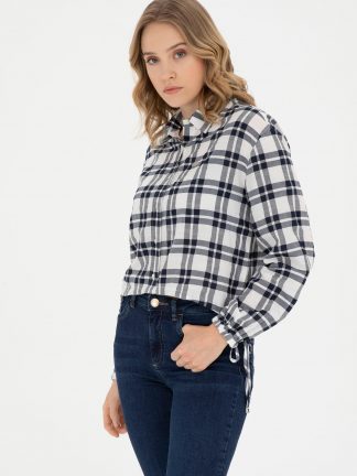 شومیز زنانه سرمه ای یو اس پولو