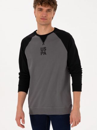 سویشرت مردانه مشکی یو اس پولو