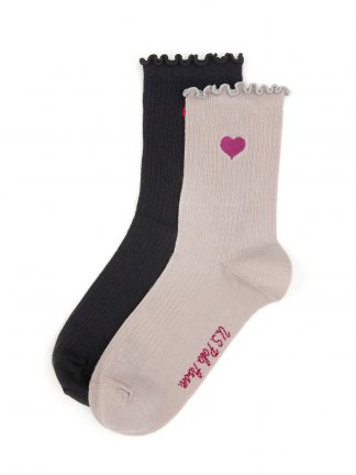 جوراب زنانه طوسی یو اس پولو