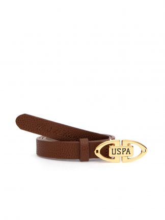 کمربند زنانه قهوه ای یو اس پولو