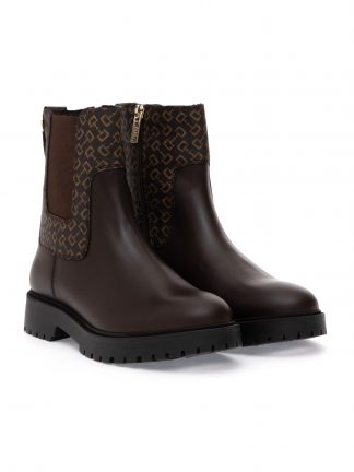 نیم بوت زنانه قهوه ای یو اس پولو