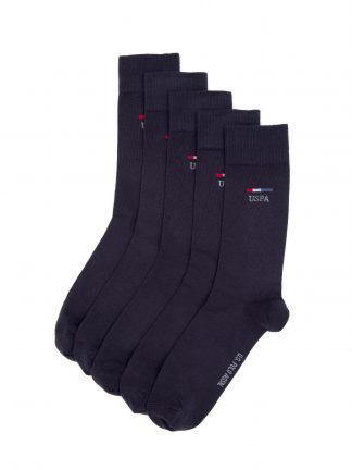 جوراب مردانه سرمه ای یو اس پولو