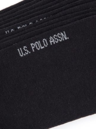 جوراب مردانه مشکی یو اس پولو