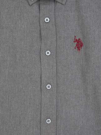 پیراهن پسرانه خاکستری یو اس پولو